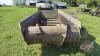 JD 40 single axle manure spreader (parts only unit) - 9