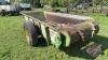 JD 40 single axle manure spreader (parts only unit) - 10