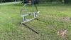 2-prong loader mount bale fork - 3