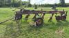 MF #84 5-bottom plow s/n 321-001520 - 5