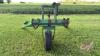 Single wheel tank hitch castor - 2