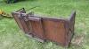 65&rdquo; 3 pt hitch manual dump scraper box - 3