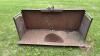 65&rdquo; 3 pt hitch manual dump scraper box - 5