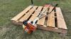 Stihl FS55 gas powered trimmer w/ blade attachment - 4