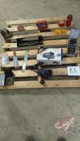 Drill doctor, jigsaw blades, various drill bits. (Pallet KK)