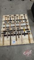 ball peen hammer lot. (Pallet AA)