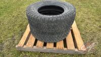 (2) Used Firestone LT265/70R17 truck tires