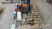 Miller Thunderbolt welder and welding supplies (Pallet U)