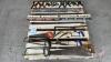 Pallet of assorted tools levels, saws, and clamps (Pallet S)