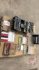 Assortment of automotive wiring components. Shrink tube, connectors, stripping tools, ect (Pallet K)