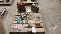 Assortment of pop rivets, rivet tools, screws, ect (Pallet I)