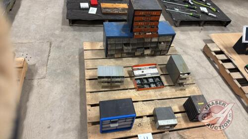 Selection of parts bins with contents (Pallet H)
