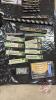 Drill bit lot. All sizes. Lots new never used. Wood spate bits. Coated step drill set with extra bits. S+D drill sets. Quick change drill bits. DeWalt,Snap on,Mastercraft etc. (Pallet C) - 7