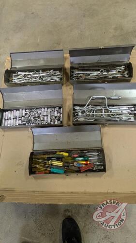 Various tools and sockets