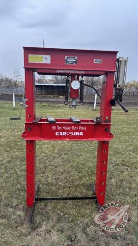 Carolina CBP5500 55-Ton heavy duty shop press