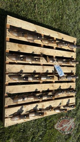 Pallet lot of 4&rdquo; knock-on spoons (Pallet G)