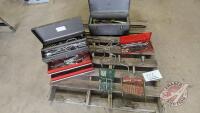 3 tool boxes. Various tools, wrenches. (Pallet CCC)