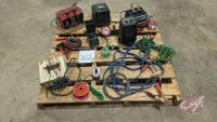 Battery chargers, electric heaters, jumper cables, (SSS)