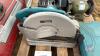 Pallet of wire wheels, chain breakers, Makita chop saw and drill Pallet T - 4