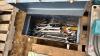 Pallet of wire wheels, chain breakers, Makita chop saw and drill Pallet T - 6