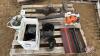 Pallet of toolbox trays, welding clamps, leaf blower, and c clamps Pallet O - 3