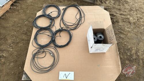 Camera cables and roller discs Pallet N