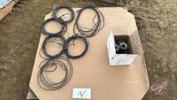 Camera cables and roller discs Pallet N