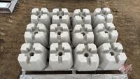 Concrete castle blocks