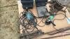 Pallet of grinders, chain hoist swivel vice and leg vice Pallet J - 3