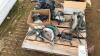 Assortment of saws, drills, and polishing brushes Pallet G - 3