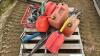 Assortment of Jerry cans, pry bars, gooseneck bars, grease gun Pallet C - 2