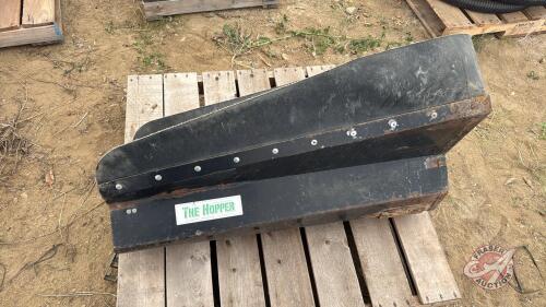 10&rdquo; The Hopper metal auger hopper
