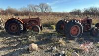 (2) Case D parts tractors (Not Running) s/n&rsquo;s unknown