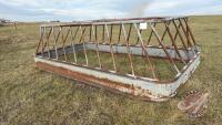 15&rsquo; Ranchers Welding 2 bale feeder (Gray) Unit D