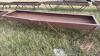 10&rsquo; metal feed trough (G)