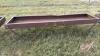 10&rsquo; metal feed trough (G) - 2