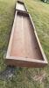 10&rsquo; metal feed trough (G) - 3