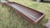 10&rsquo; metal feed trough (B) - 2