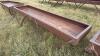 10&rsquo; metal feed trough (I)