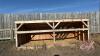 16&rsquo; wood calf shelter (A) - 4