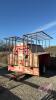 Approx 200-bushel Ranchers creep feeder on wheels s/n 1009-200