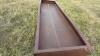 10&rsquo; metal feed trough (J) - 3