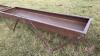 10&rsquo; metal feed trough (D) - 2