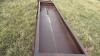 10&rsquo; metal feed trough (D) - 3