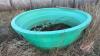 7&rsquo; Diameter flexa hopper plastics poly water trough Light green (B) (light green)