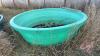 7&rsquo; Diameter flexa hopper plastics poly water trough Light green (B) (light green) - 3