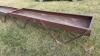 10&rsquo; metal feed trough (A) - 2