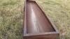 10&rsquo; metal feed trough (E) - 2