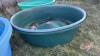 7&rsquo; poly stock water trough (C) (dark green) - 3