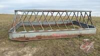 15&rsquo; Ranchers Welding 2 bale feeder (Gray) Unit A